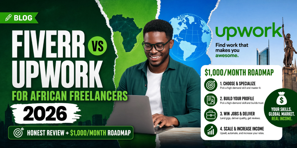 Fiverr vs Upwork African freelancers 2026 comparison guide